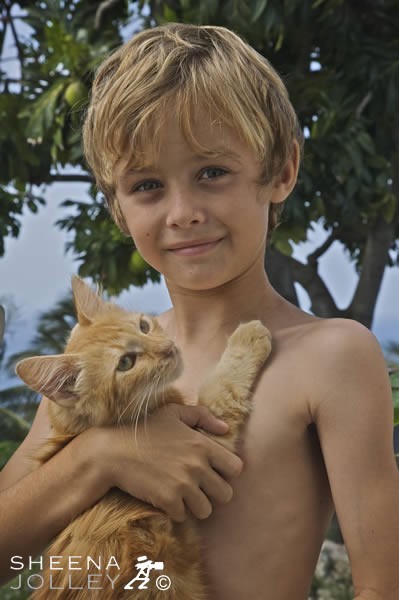 Oriel Farnum's grandson Daniel Gibson