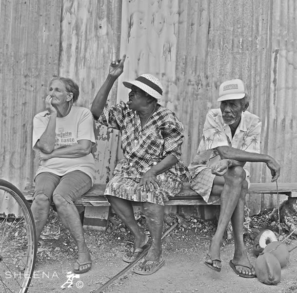 Louise Yearwood and neighbours