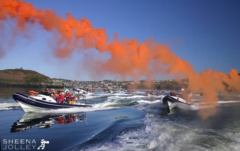 2007 Rib Run (26th April) in aid of South Coast Fishing tragedy Appeal from Kinsale to Aberystwyth in Wales via Dunmore East
