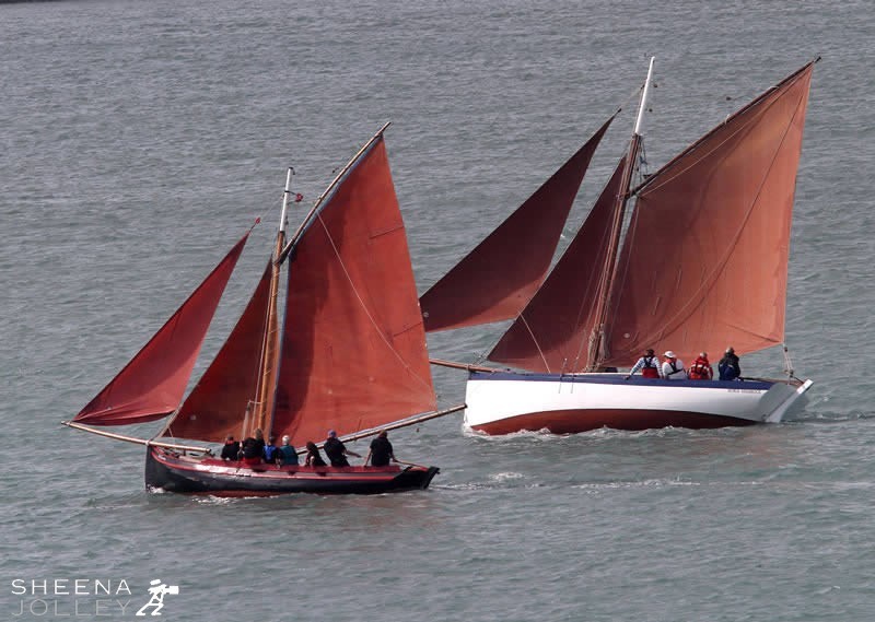 Race to Windward during Baltimore Wooden Boat Festival